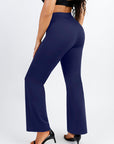 Larisa - High Waist Built-in Shaping Mesh Broek Met Rechte Pijp