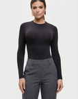Milena – Ultra-Soft Sculpted Silhouette Naadloze Long-Sleeve Bodysuit