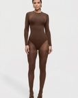 Milena – Ultra-Soft Sculpted Silhouette Naadloze Long-Sleeve Bodysuit
