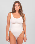 Olivia - Naadloze Taille Shaping Bodysuit String Eco-friendly - Bella Fit™