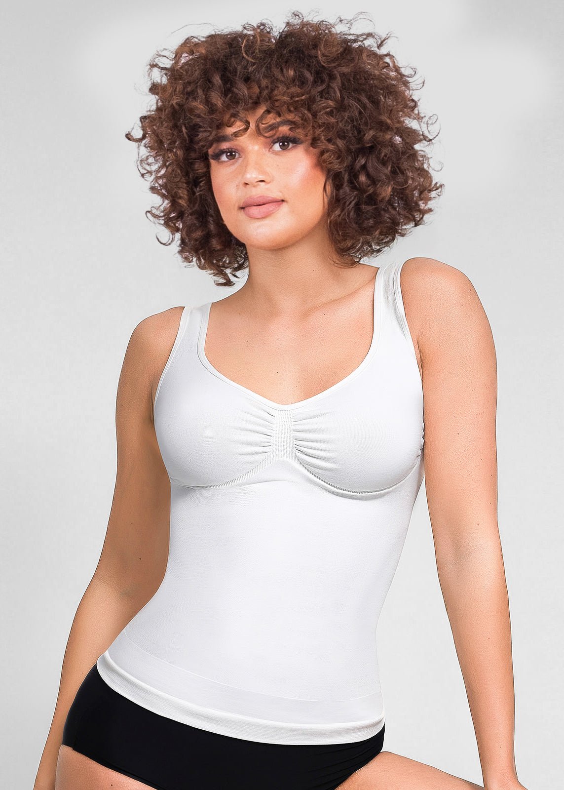 Lola - Naadloze Shaping Tank Top met Buste - , Taille - en Buikcorrectie - Bella Fit™