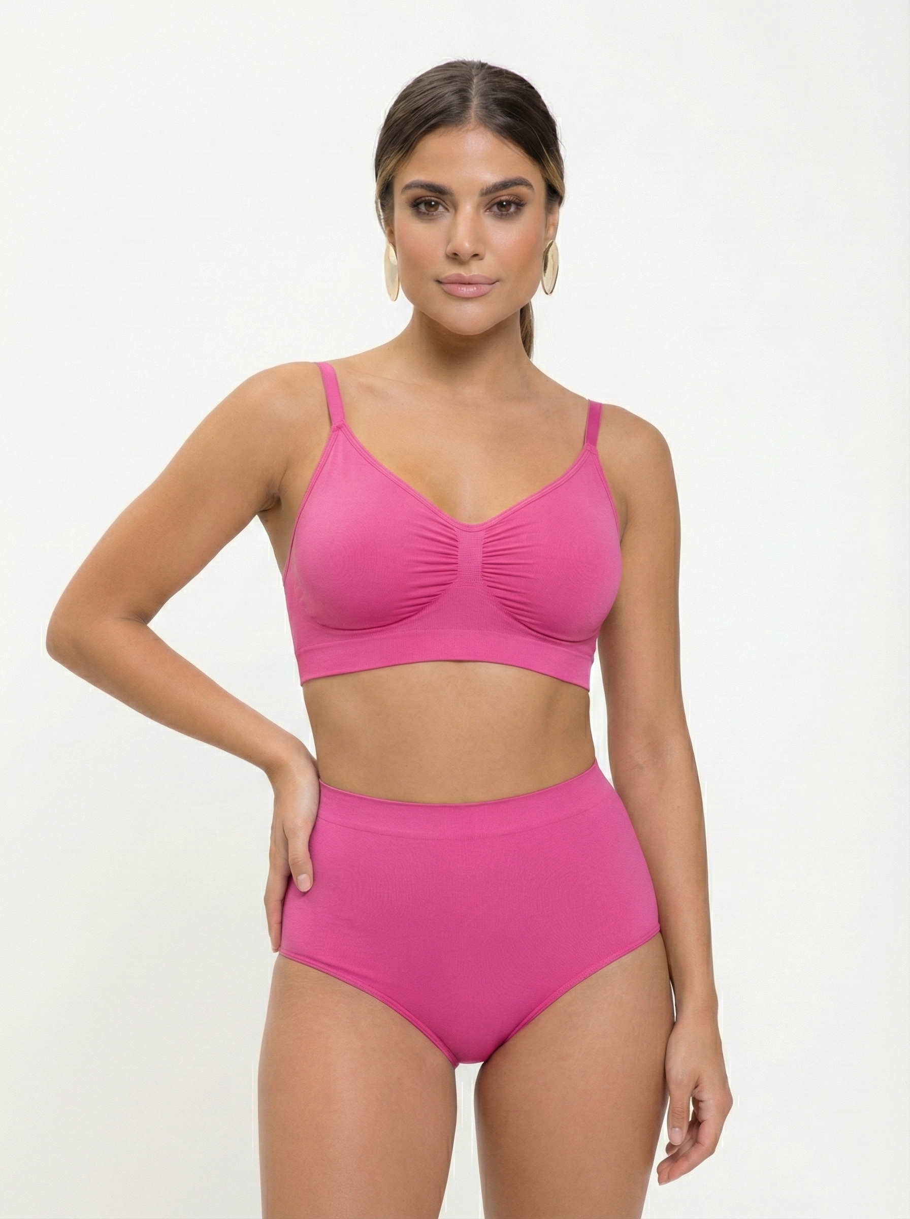 Ashley – Nahtloser Shaping-BH mit verstellbaren Schulterträgern
