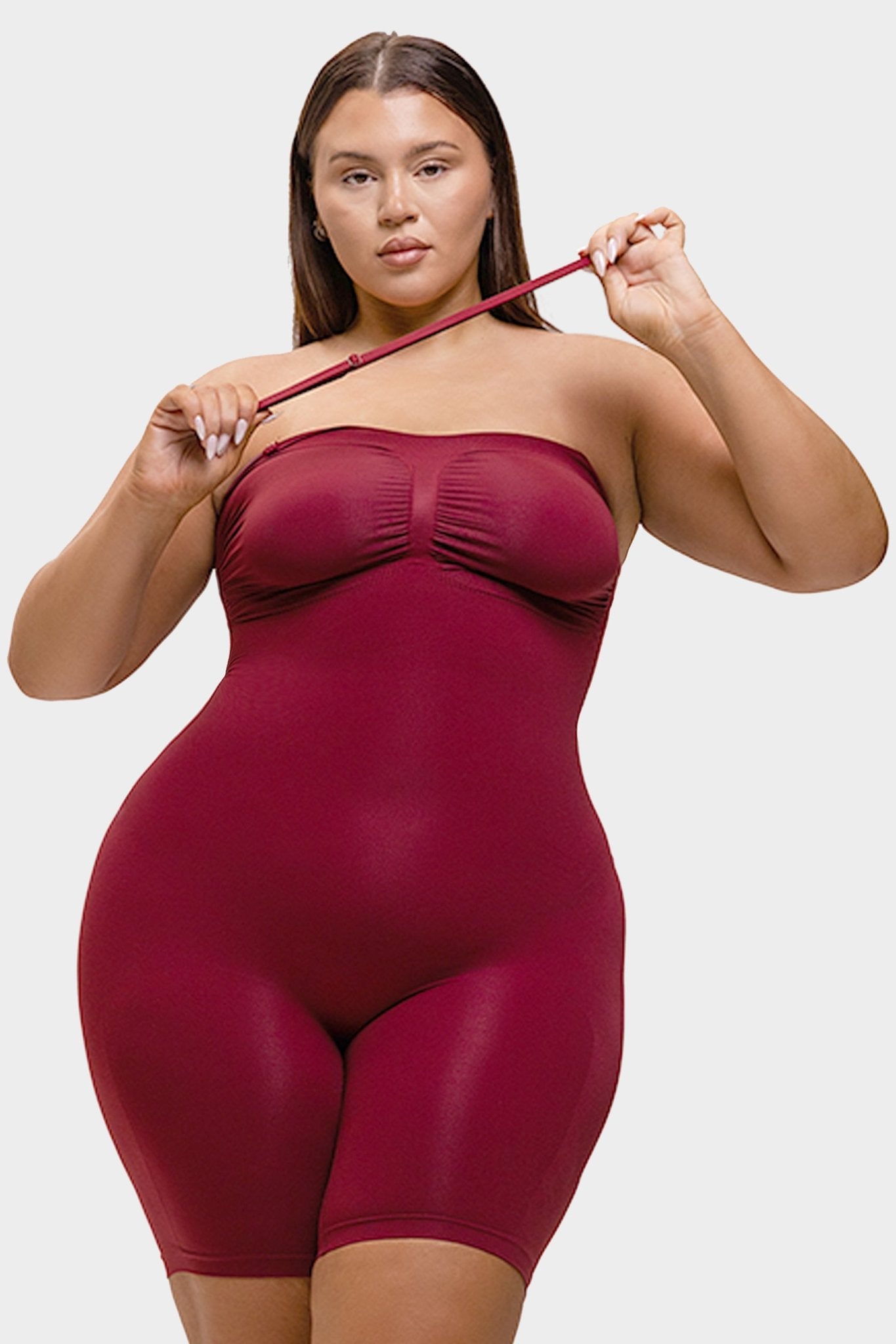 Selma – Strapless Contour Butt - Lifting Bodysuit - Bella Fit™