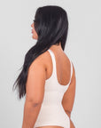 Olivia - Naadloze Taille Shaping Bodysuit String Eco-friendly - Bella Fit™